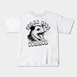 Feral Girl Summer Kids T-Shirt